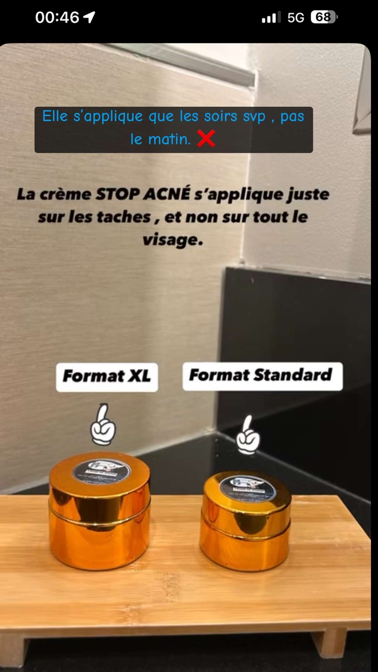 Crème Stop Acné