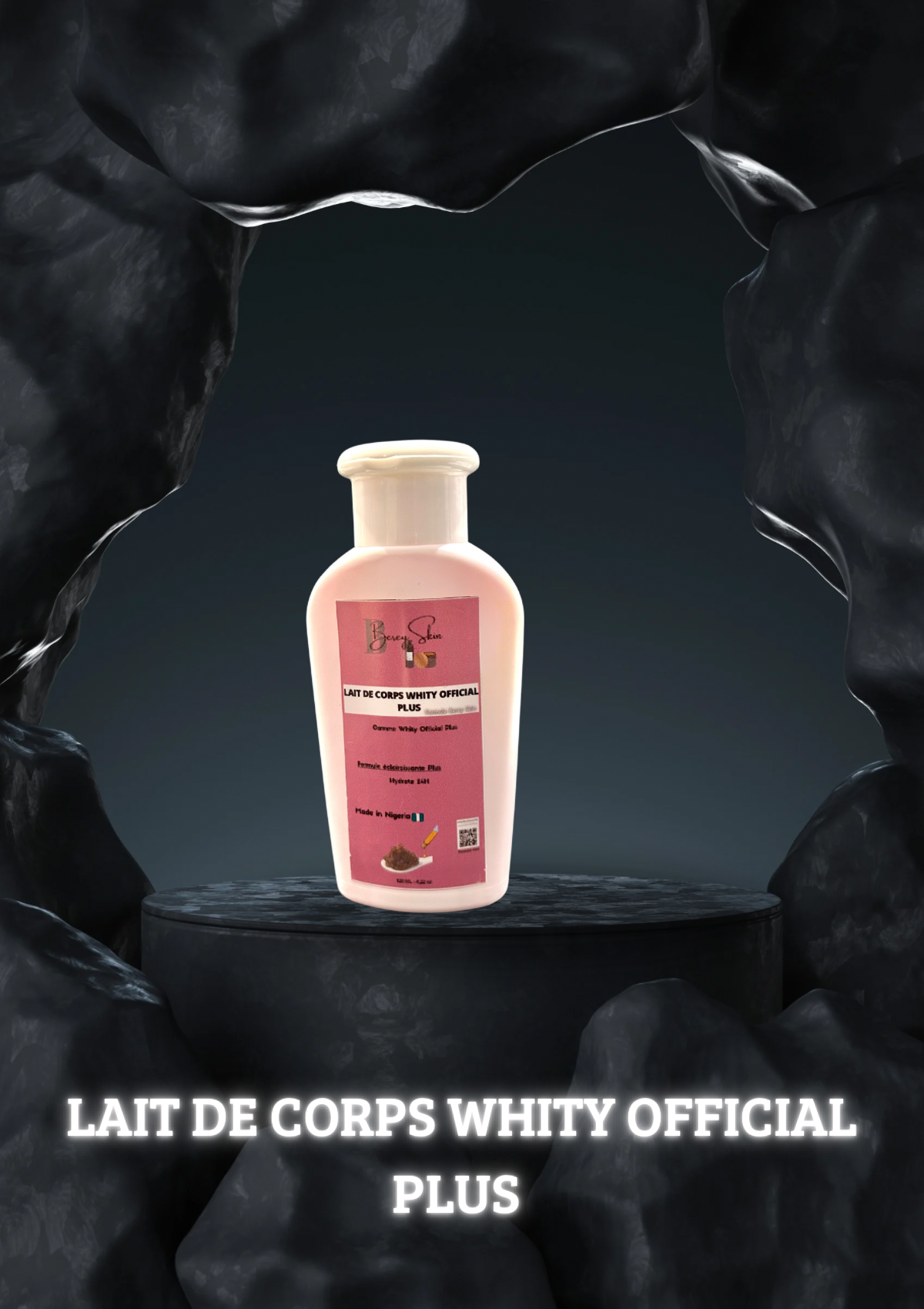 Lait de corps Whity Official Plus