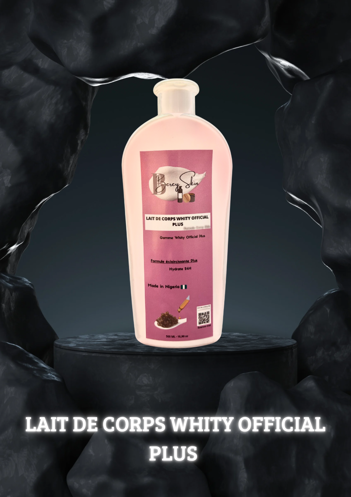 Lait de corps Whity Official Plus