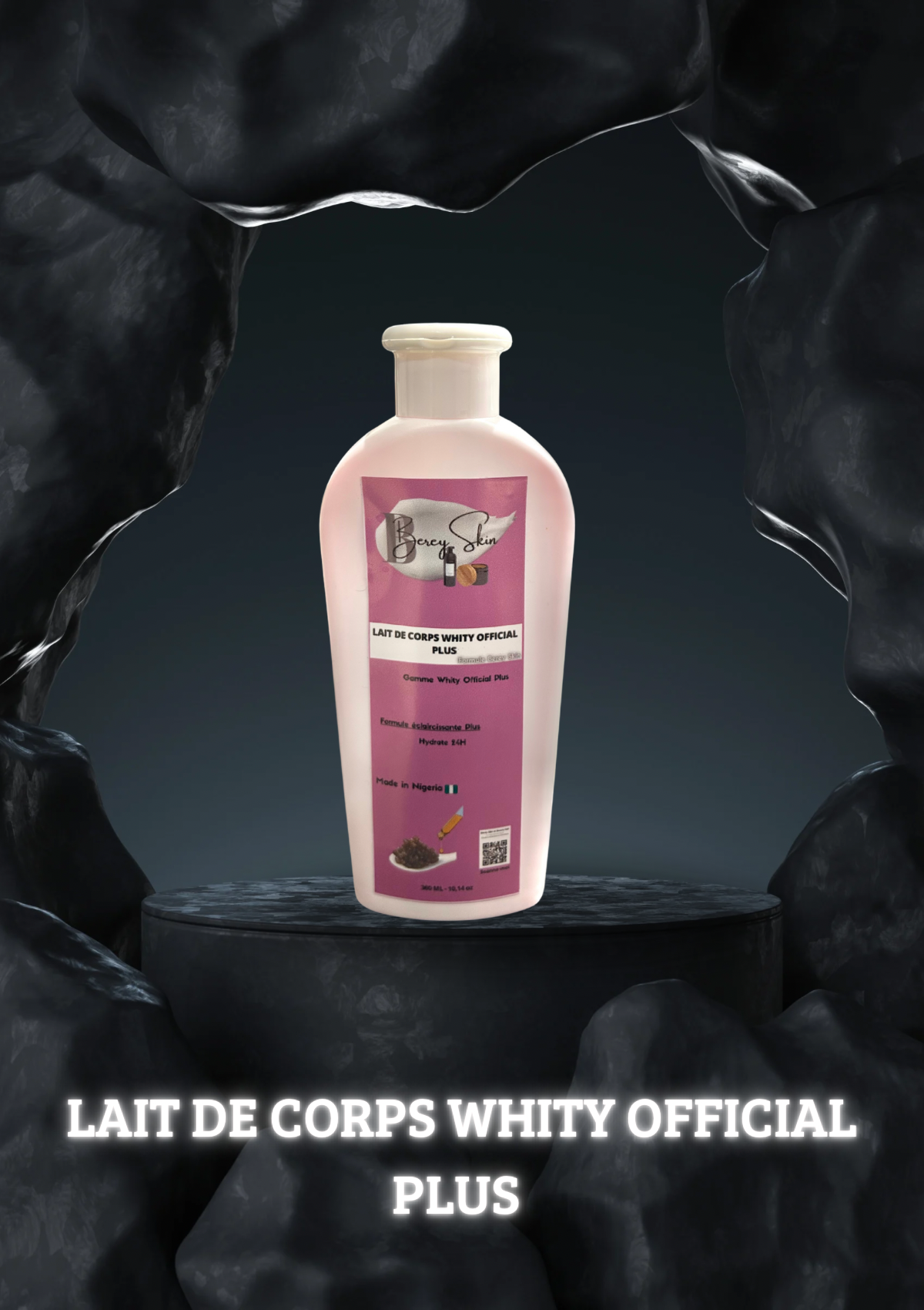 Lait de corps Whity Official Plus