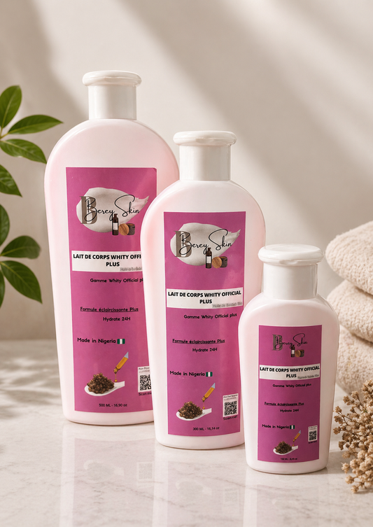 Lait de corps Whity Official Plus