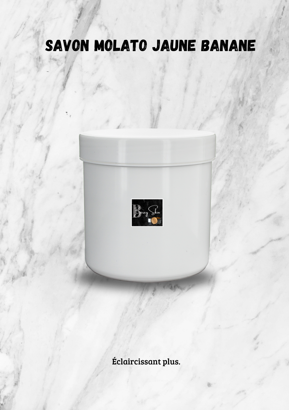 Savon Molato jaune banane