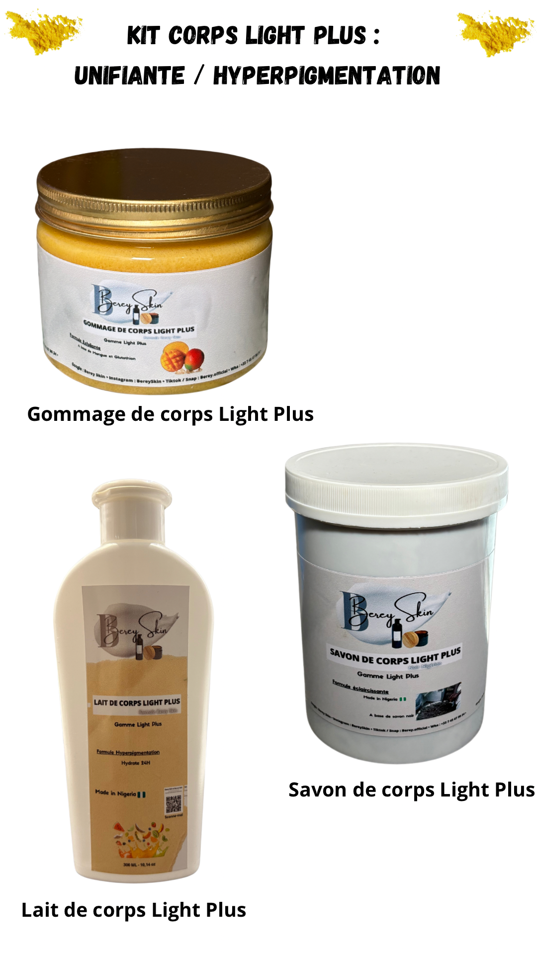 Kit corps Light Plus