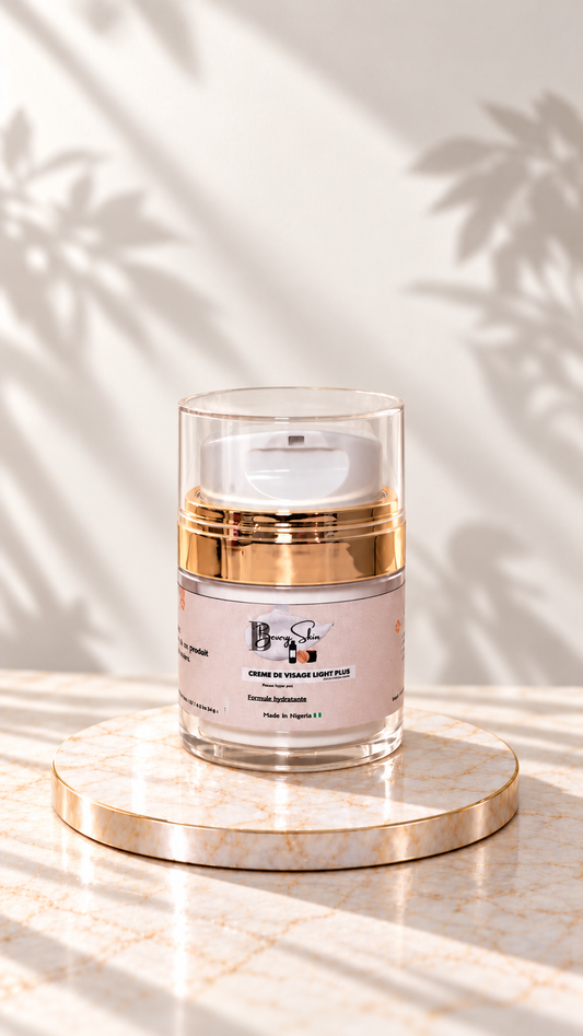 Crème de visage light plus