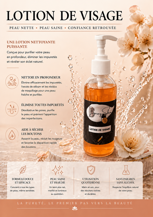 Lotion de visage