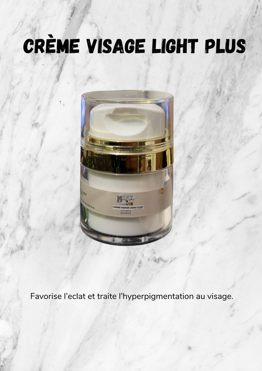 Crème de visage light plus