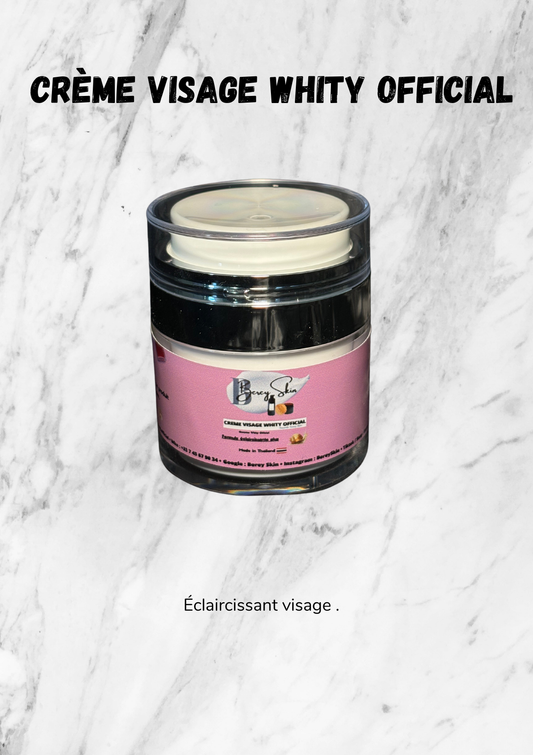 Crème de visage Whity Official