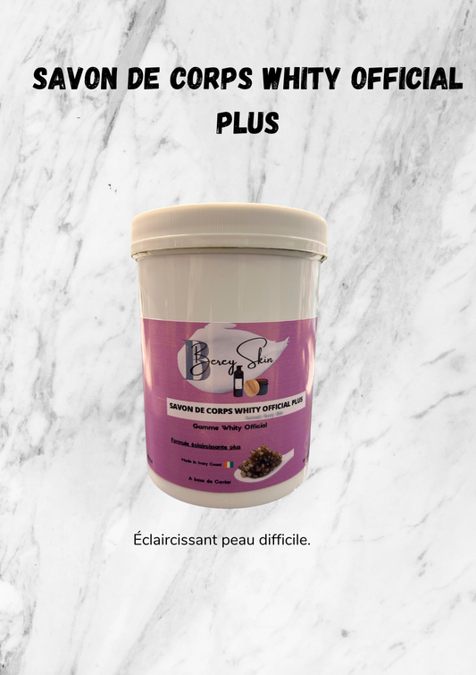 Savon de corps Whity Official Plus