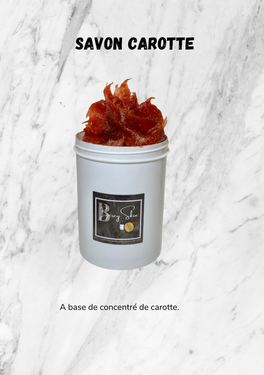 Savon carotte