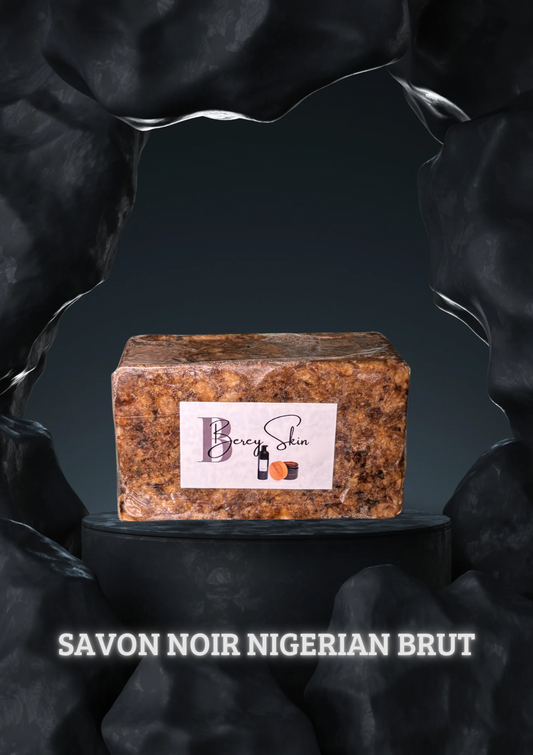 Savon noir nigérian Brut