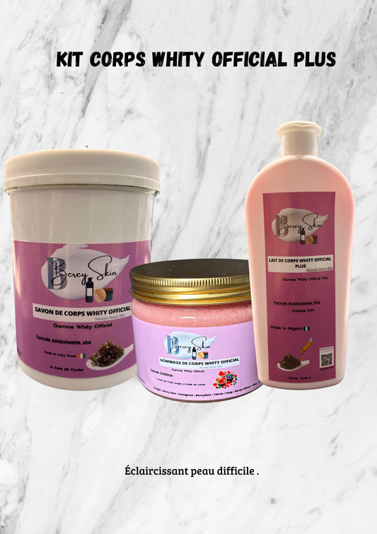 Kit corps Whity official plus