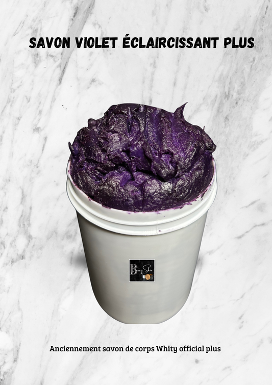 Savon violet éclaircissant plus