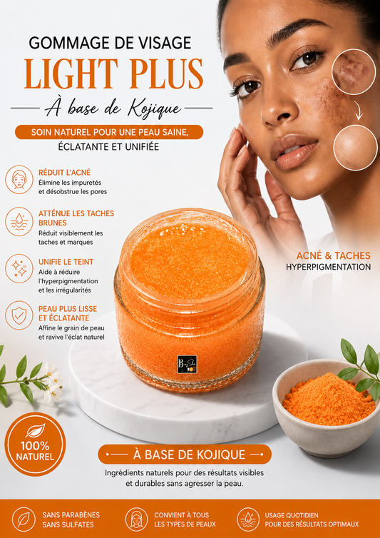 Gommage de visage light plus