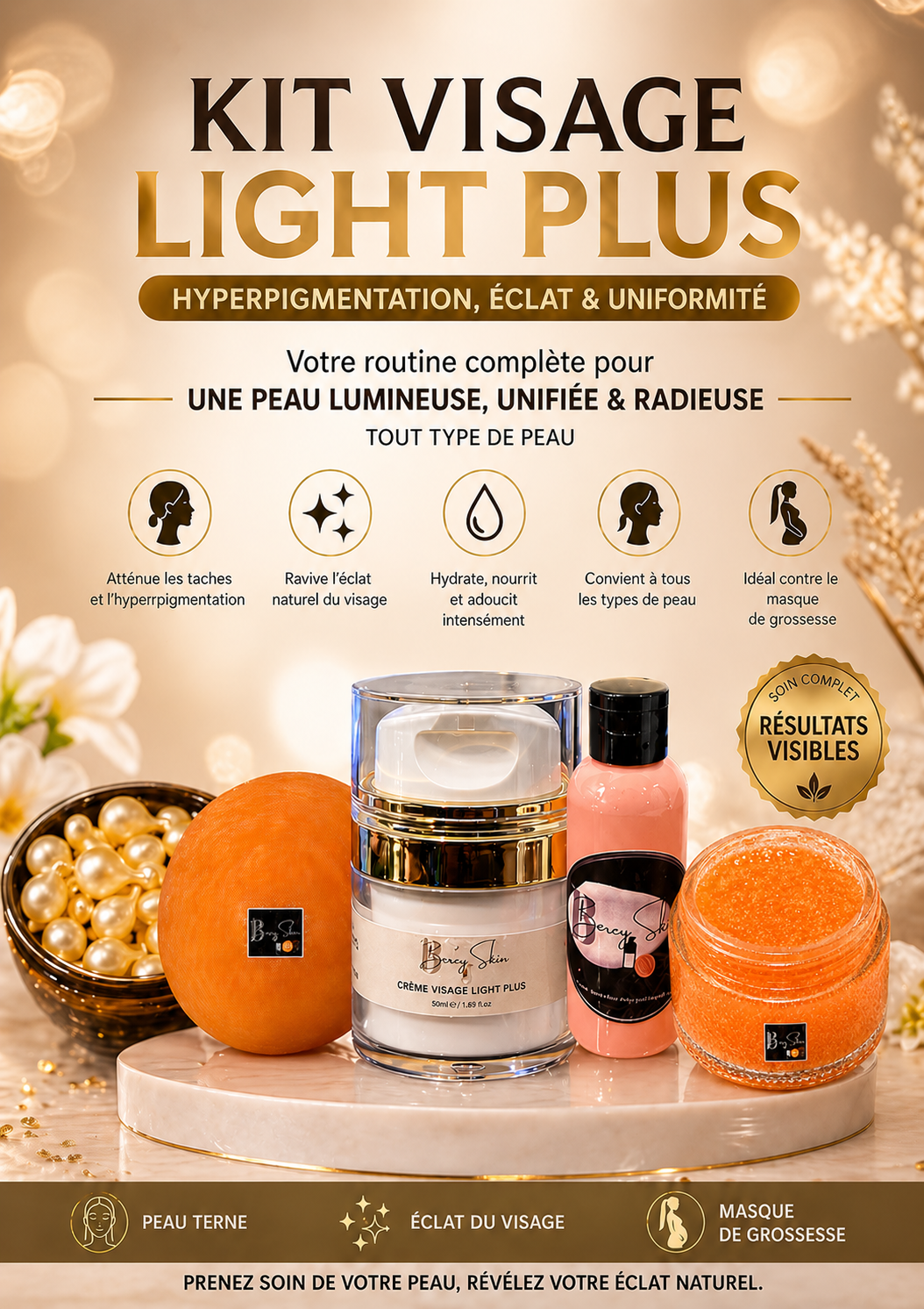 Kit visage light plus