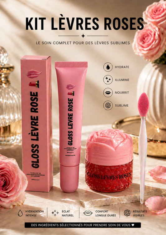 Kit lèvres roses