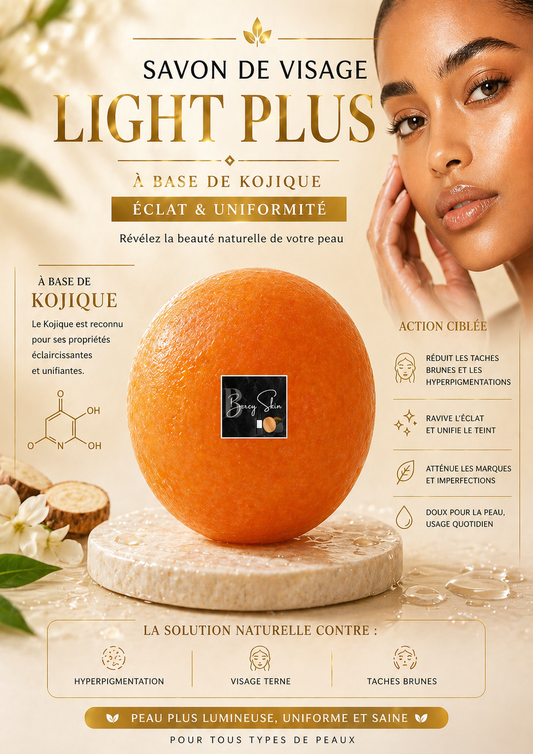 Savon de visage light plus