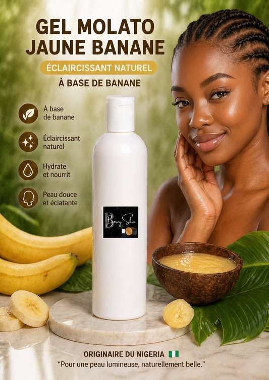 Gel Molato jaune banane