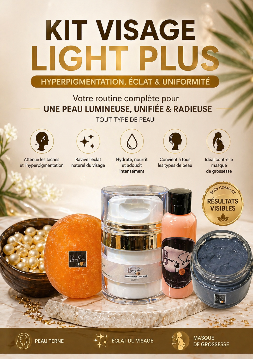 Kit visage light plus