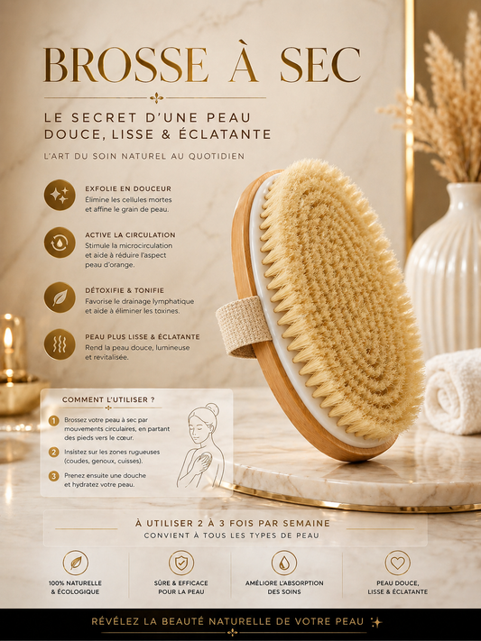 Brosse à sec