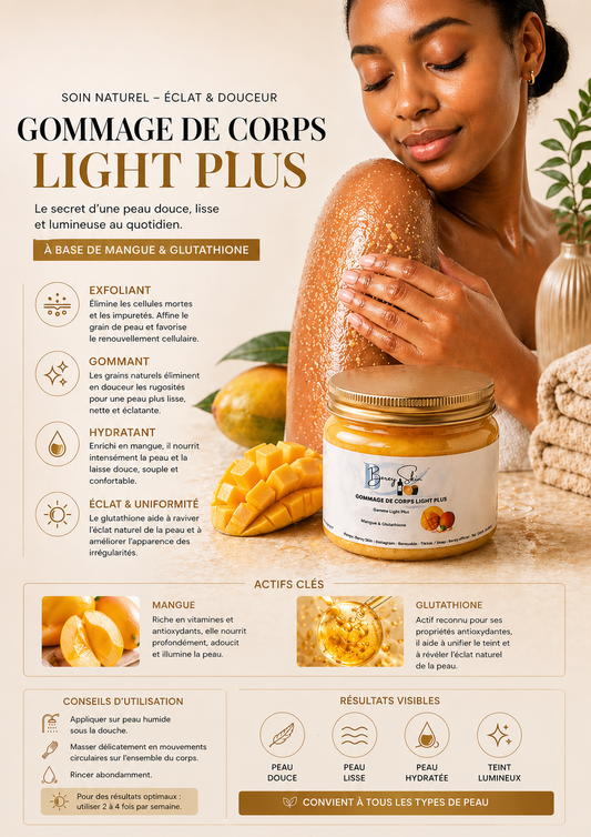 Light Plus body scrub