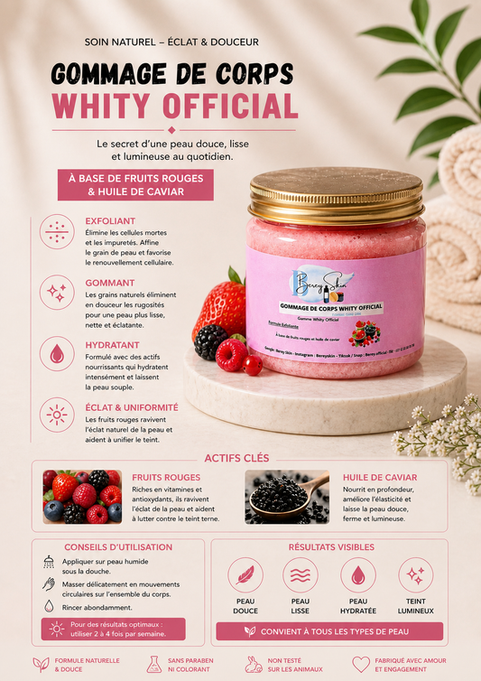 Gommage de corps Whity Official