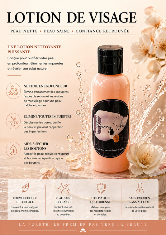 Lotion de visage