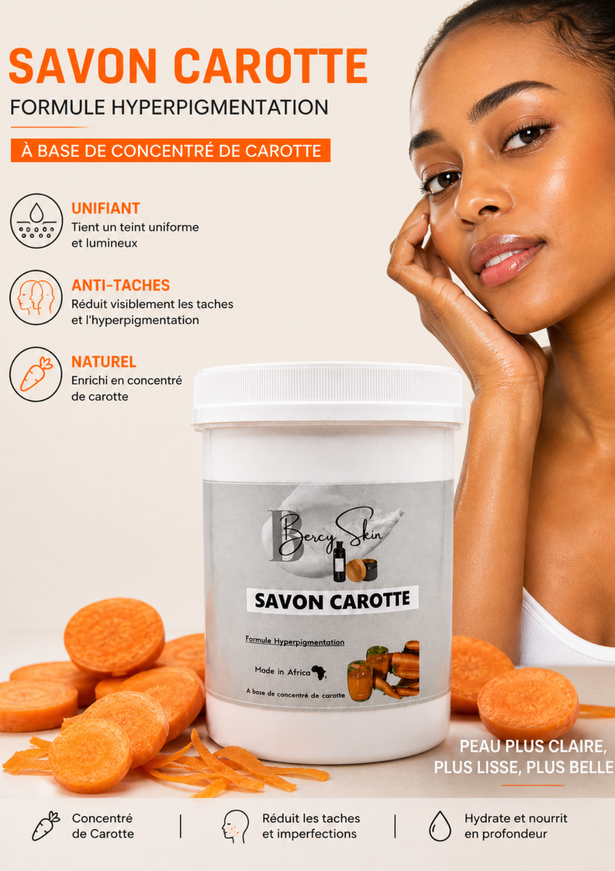 Savon carotte