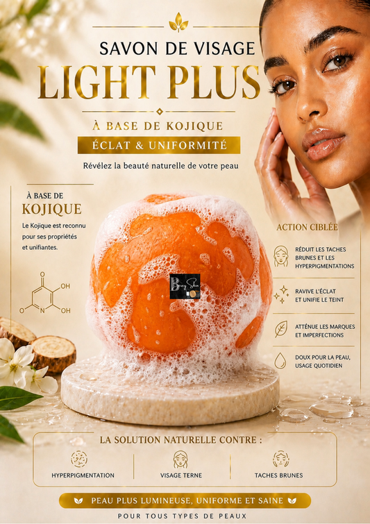 Savon de visage light plus